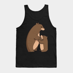 CUTE BEAR MOM MOTHERS DAY GIFT Tank Top